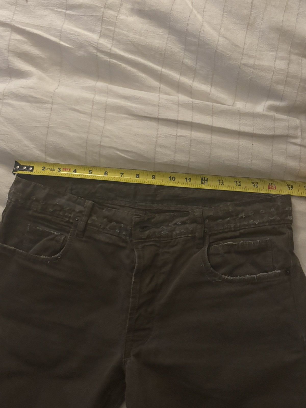 Rick Owens FW06 Dustulator Grosgrain Pants Size US 34 / EU 50 - 6 Thumbnail