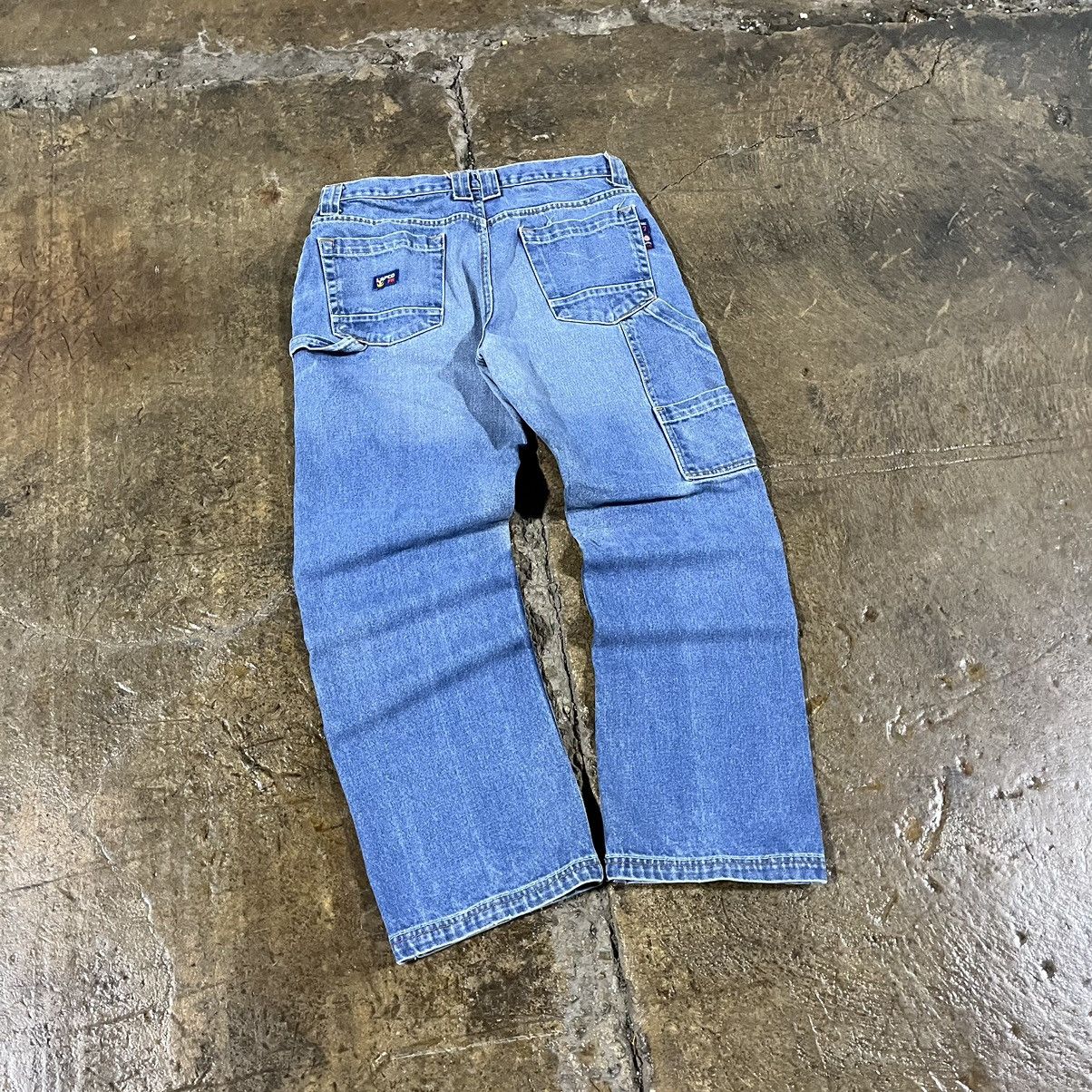 Carhartt × Vintage Crazy Y2K Carhartt Style Carpenter Jeans Workwear Skater Size US 34 / EU 50 - 3 Thumbnail