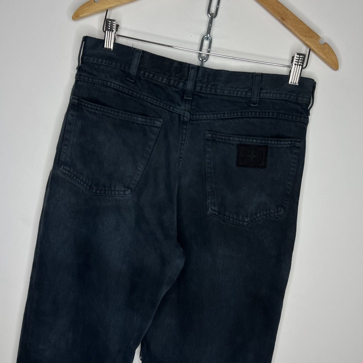 Stone Island × Vintage Vintage Stone Island 90s Jeans Denim Pants Trousers Straight Size US 32 / EU 48 - 5 Thumbnail