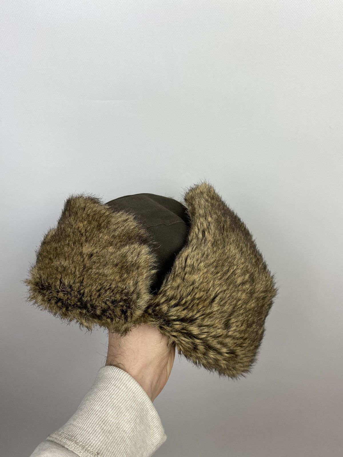 Japanese Brand Vintage Y2K Ushanka Fuzzy mohair Tyler hat Size ONE SIZE - 3 Thumbnail