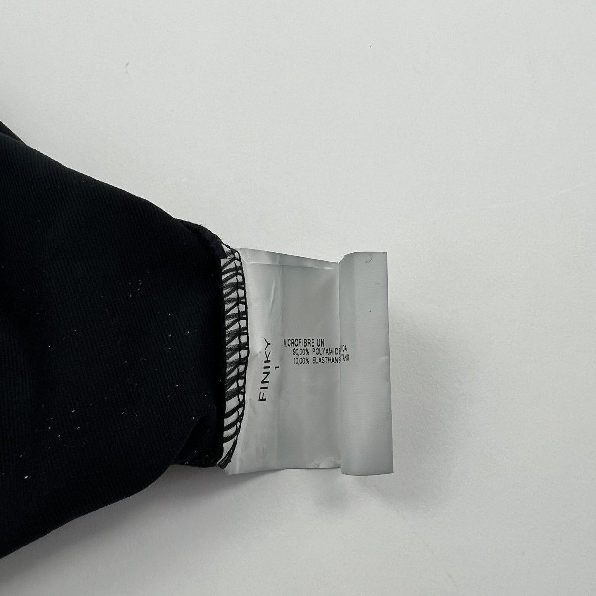 Japanese Brand × Morgan Homme Morgan de toi Tank top black Nylon Size S / US 4 / IT 40 - 4 Thumbnail