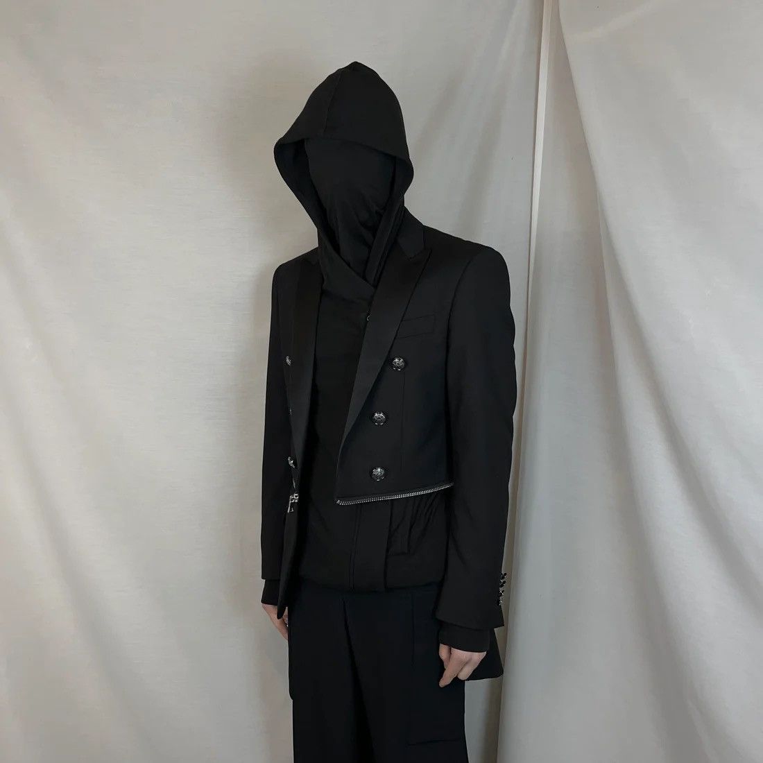 Balmain Balmain by Olivier Rousteing Zip Sailor Blazer - AW18 Size US M / EU 48-50 / 2 - 2 Thumbnail