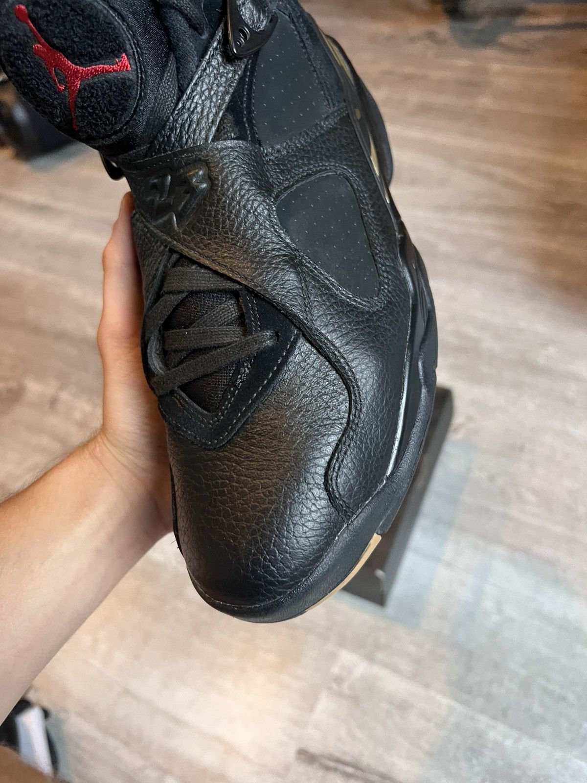 Nike Nike Air Jordan 8 OVO Black Shoes Size US 9.5 / EU 42-43 - 11 Thumbnail
