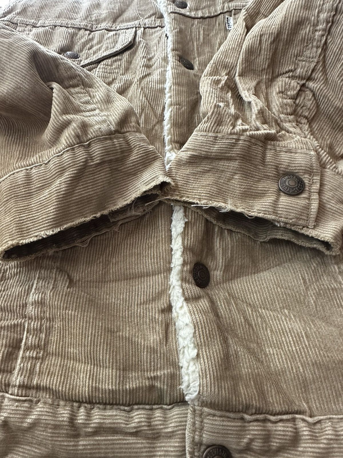 Levi's Levi’s Jacket Corduroy Big E Size US XXS / EU 40 - 10 Thumbnail