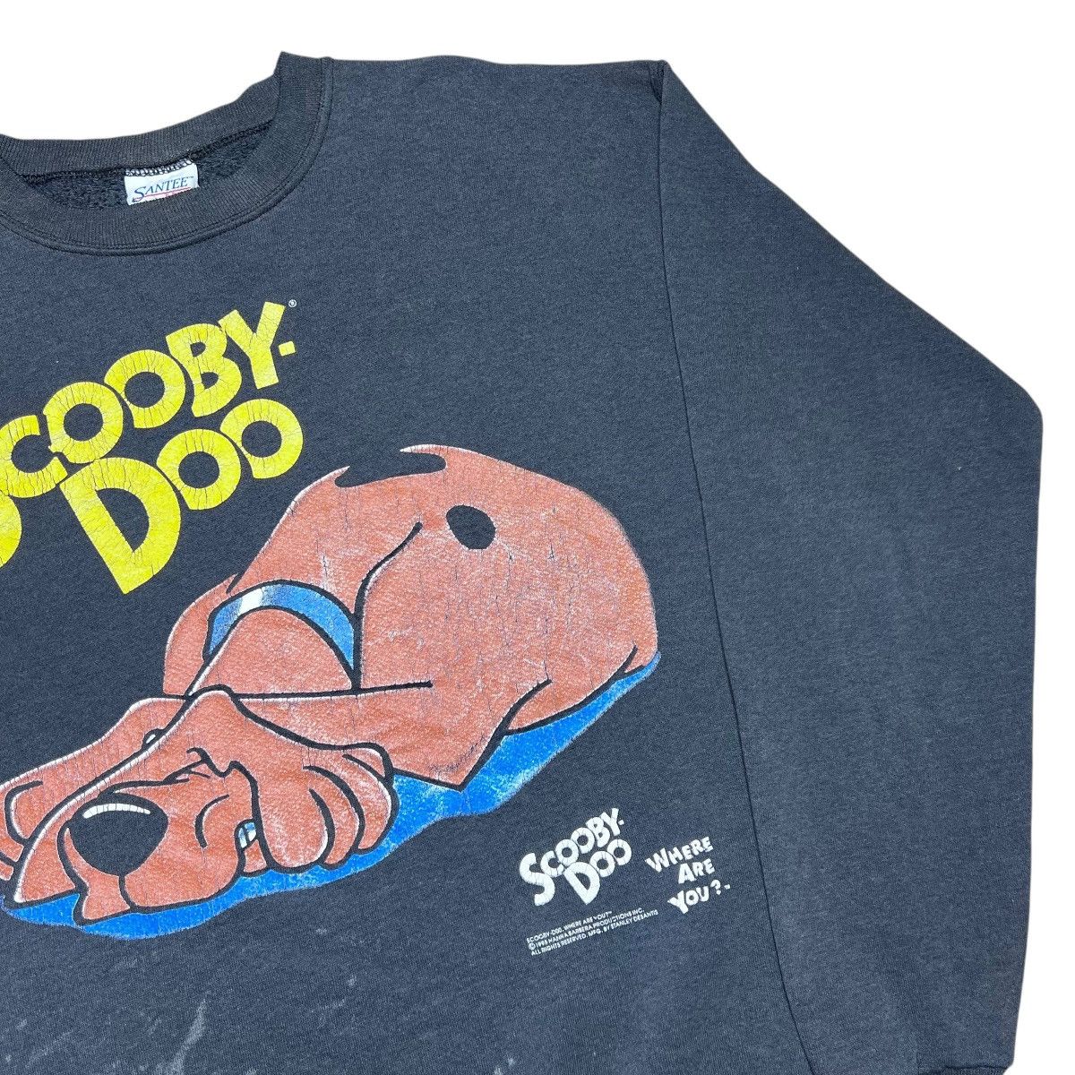 Cartoon Network Vintage 1995 Scooby Doo Stanley Desantis Graphic Sweatshirt Size US L / EU 52-54 / 3 - 14 Thumbnail
