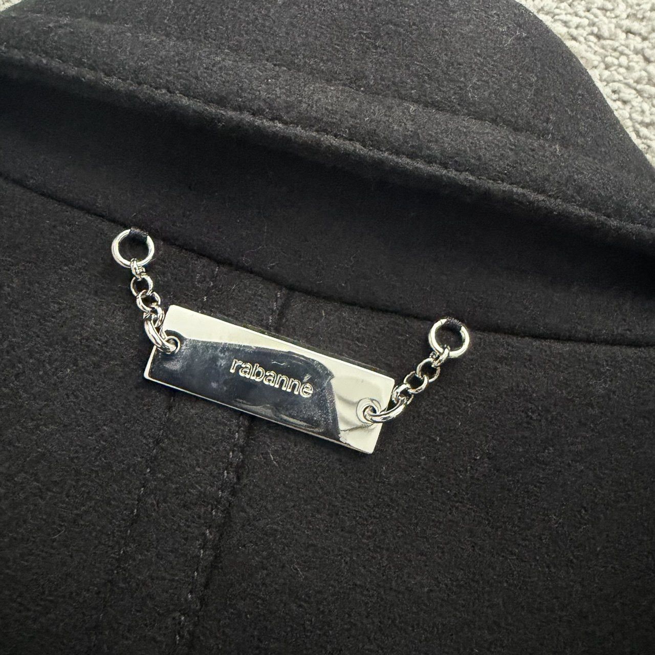 H&M × Paco Rabanne Paco Rabanne x H&M Wool Pea Men's Coat Size S Size US S / EU 44-46 / 1 - 6 Thumbnail