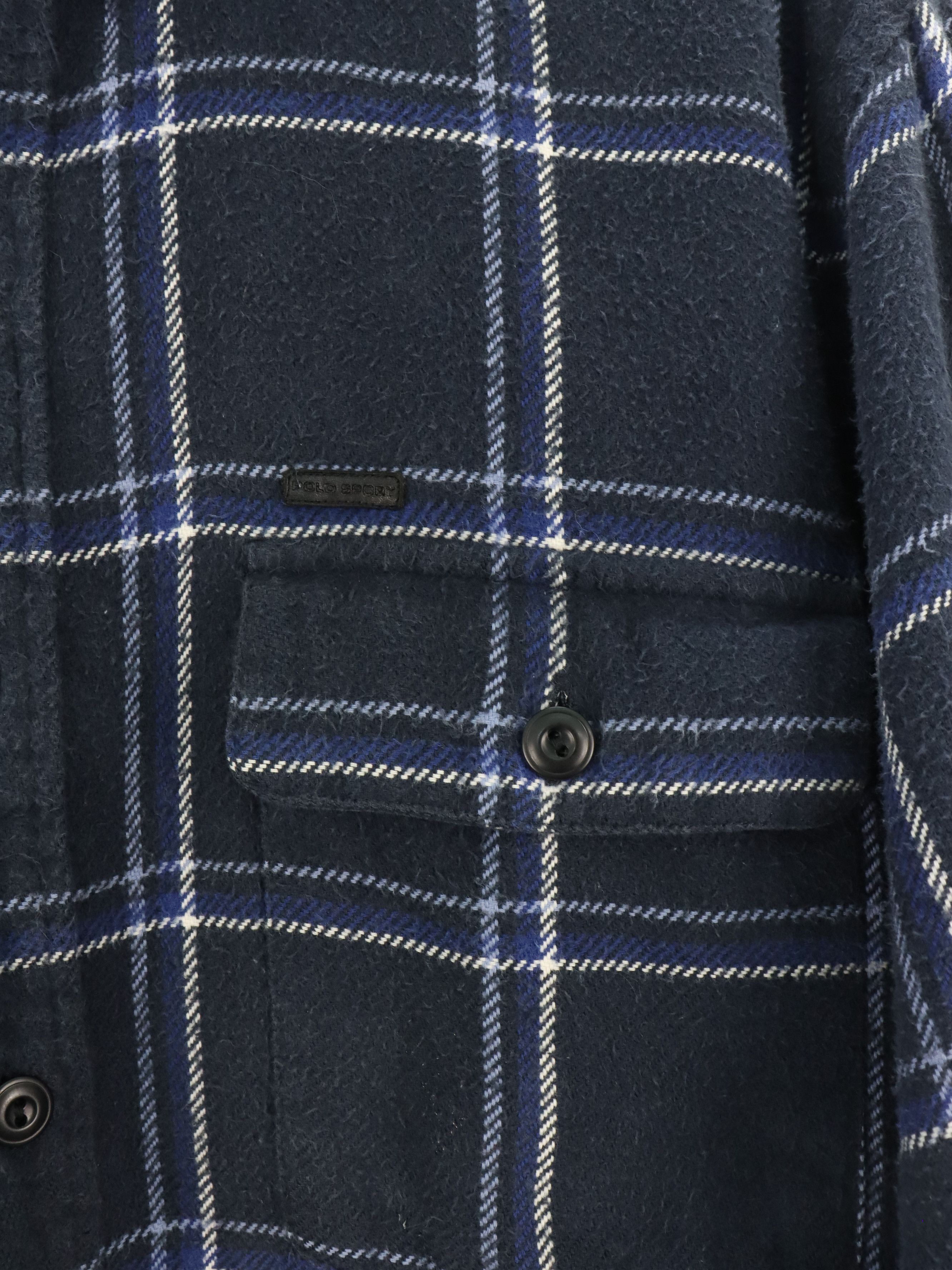 Polo Ralph Lauren × Ralph Lauren Sport Polo Sport Sportsman Ralph Lauren Plaid Flannel Shirt Size US L / EU 52-54 / 3 - 4 Thumbnail