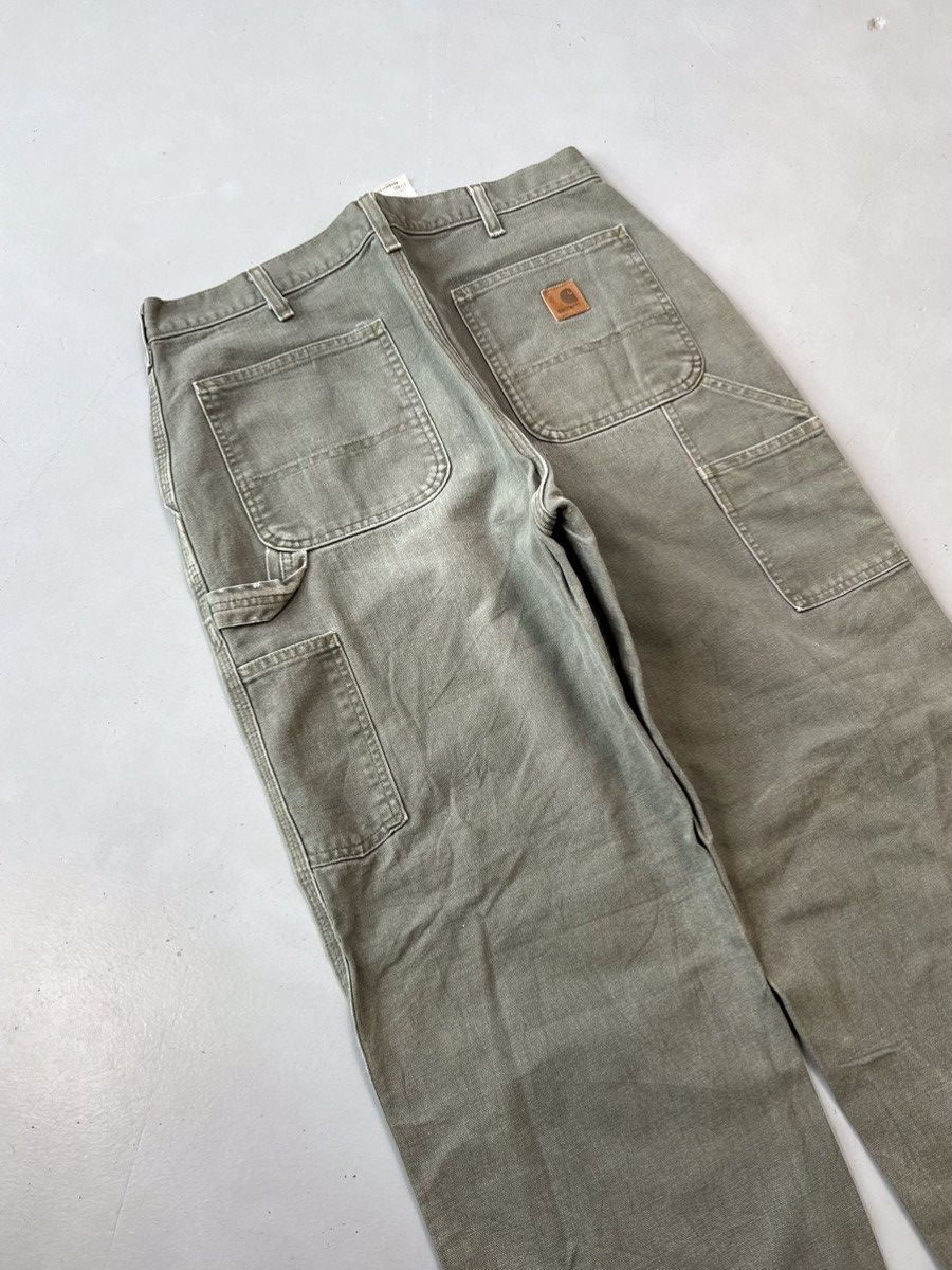 Carhartt Vintage carhartt b11 moss carpenter denim Size US 34 / EU 50 - 10 Thumbnail