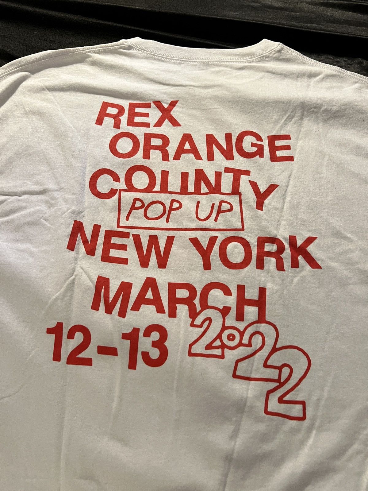 Band Tees Rex Orange County Pop Up Exclusive NYC Tee 2022 XXL Size US XXL / EU 58 / 5 - 4 Thumbnail