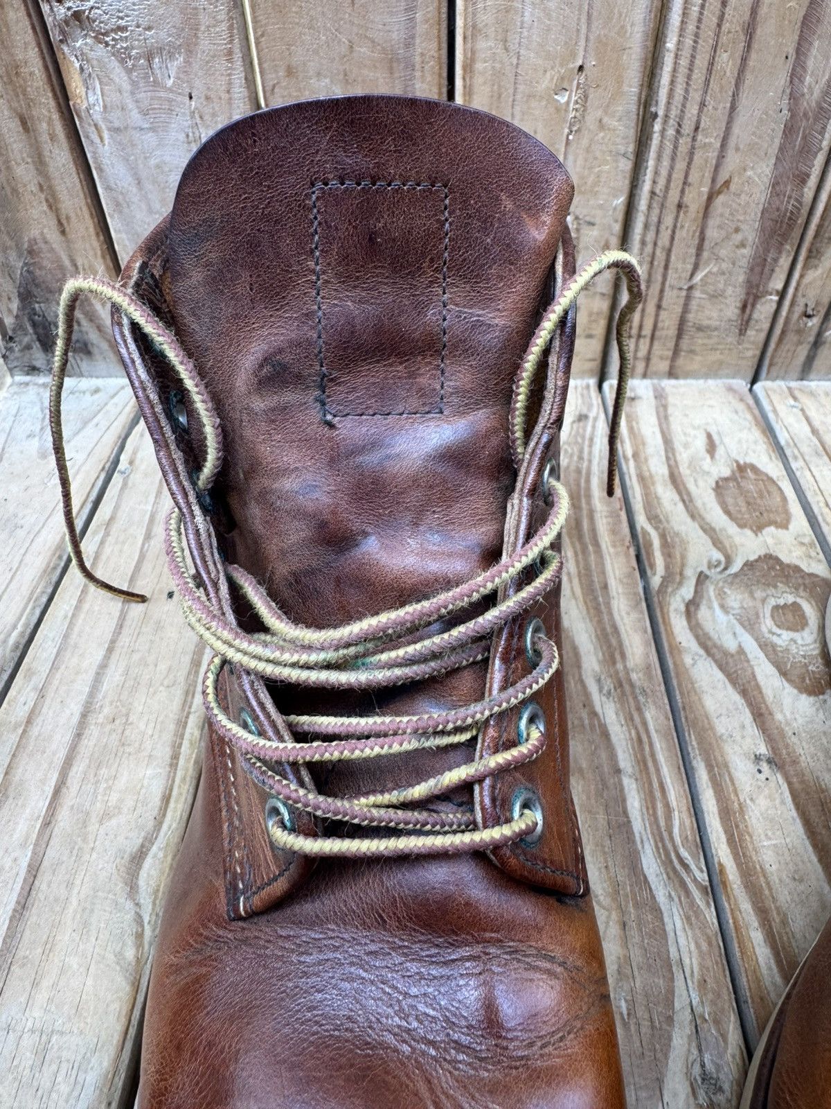 Red Wing Red Wing 9111 Chukka Brown leather boots EUR 41.5 UK 7.5 Size US 8.5 / EU 41-42 - 17 Thumbnail