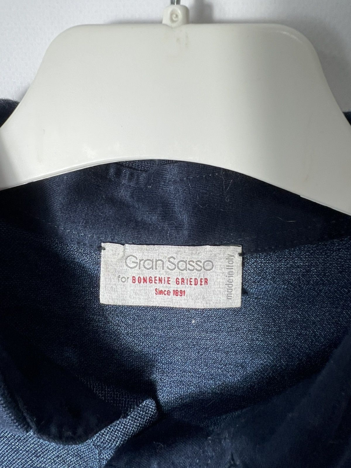 Gran Sasso Vintage luxury Italian Designer Gran Sasso Blue T-shirt Size US M / EU 48-50 / 2 - 3 Thumbnail