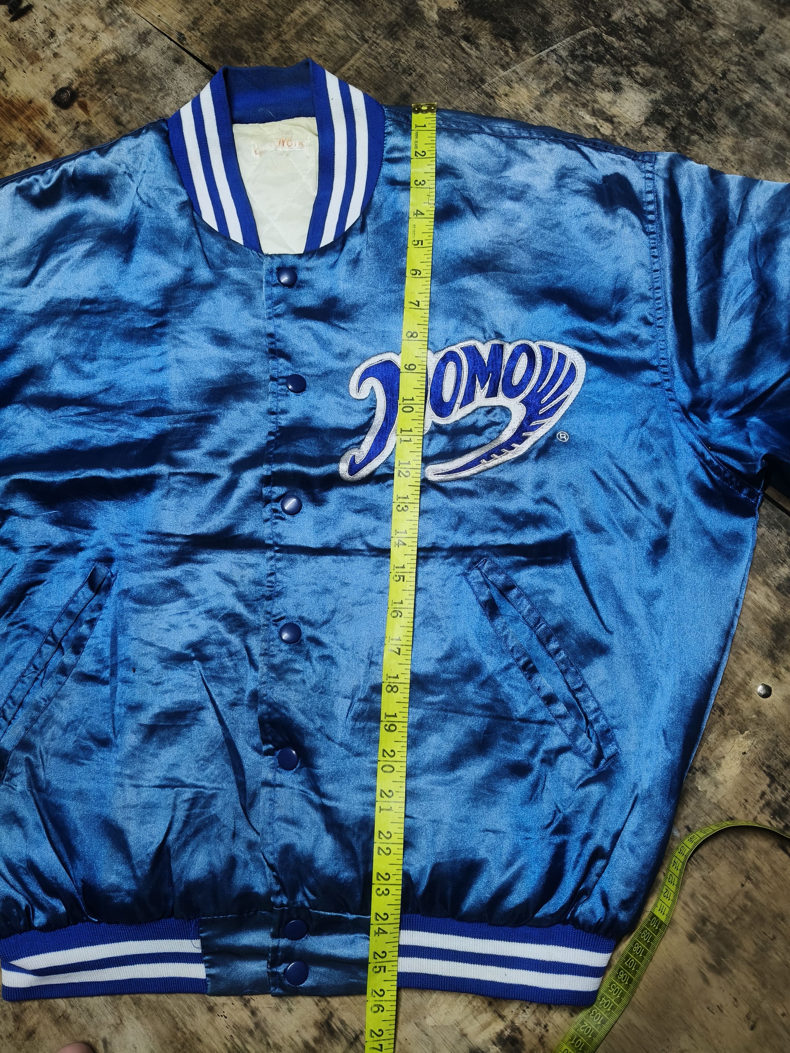 Japanese Brand Vintage NOMO Varsity Jacket by Toyota (1995) Size US XL / EU 56 / 4 - 15 Thumbnail