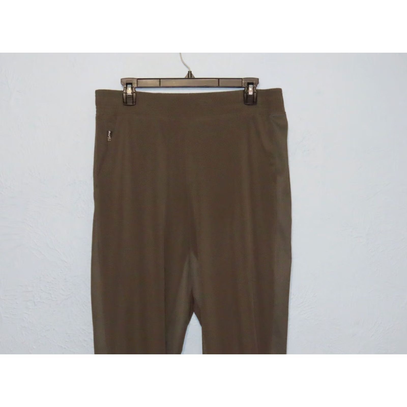 Athleta Athleta Brooklyn Jogger Pants Womens 12 Green Polyester Spandex Pull On Tapered Leg Jogger Athletic Activewear Size 34" / US 12 / IT 48 - 3 Thumbnail