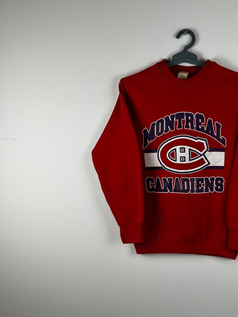 NHL × Vintage 1989 Vintage Montreal Canadiens Sweatshirt Size US M / EU 48-50 / 2 - 2 Thumbnail