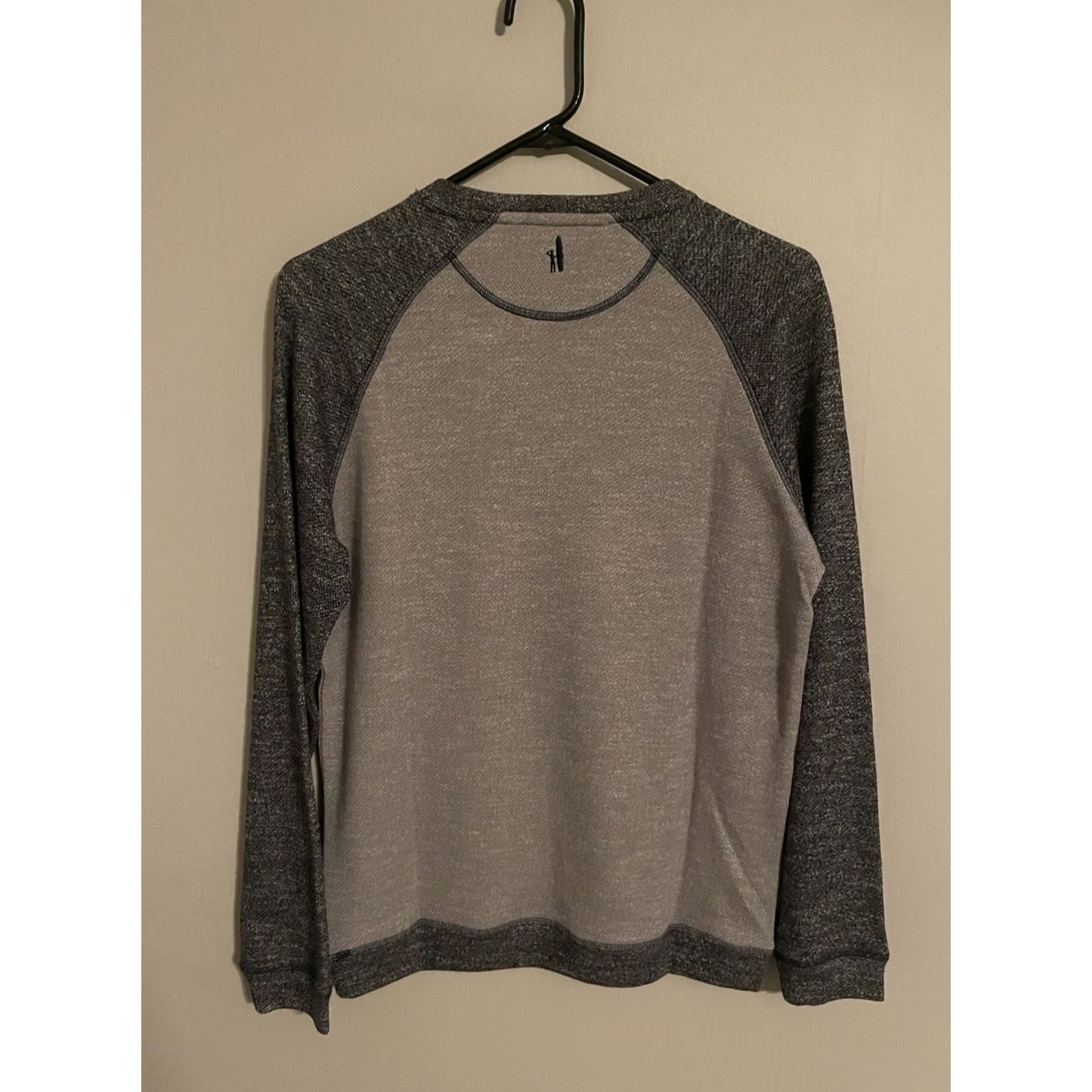 johnnie-O Johnnie-O Dan Colorblock Crewneck Sweatshirt Light Gray JMKO3650 Men's S New Size US S / EU 44-46 / 1 - 4 Thumbnail