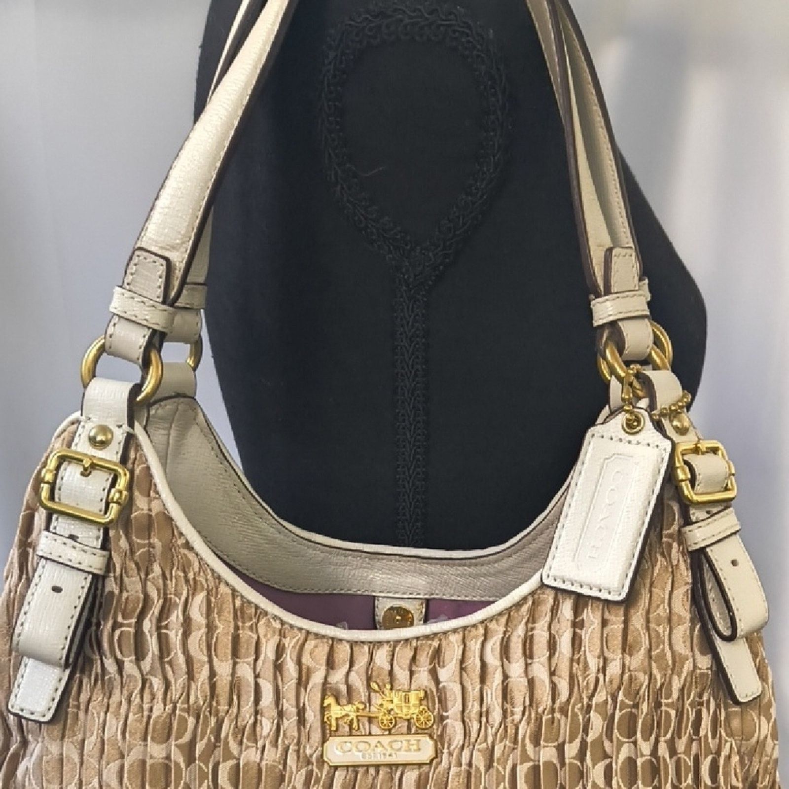 Coach Up-Crafted by Coach Madison Maggie Gathered Jacquard Size ONE SIZE - 4 Thumbnail