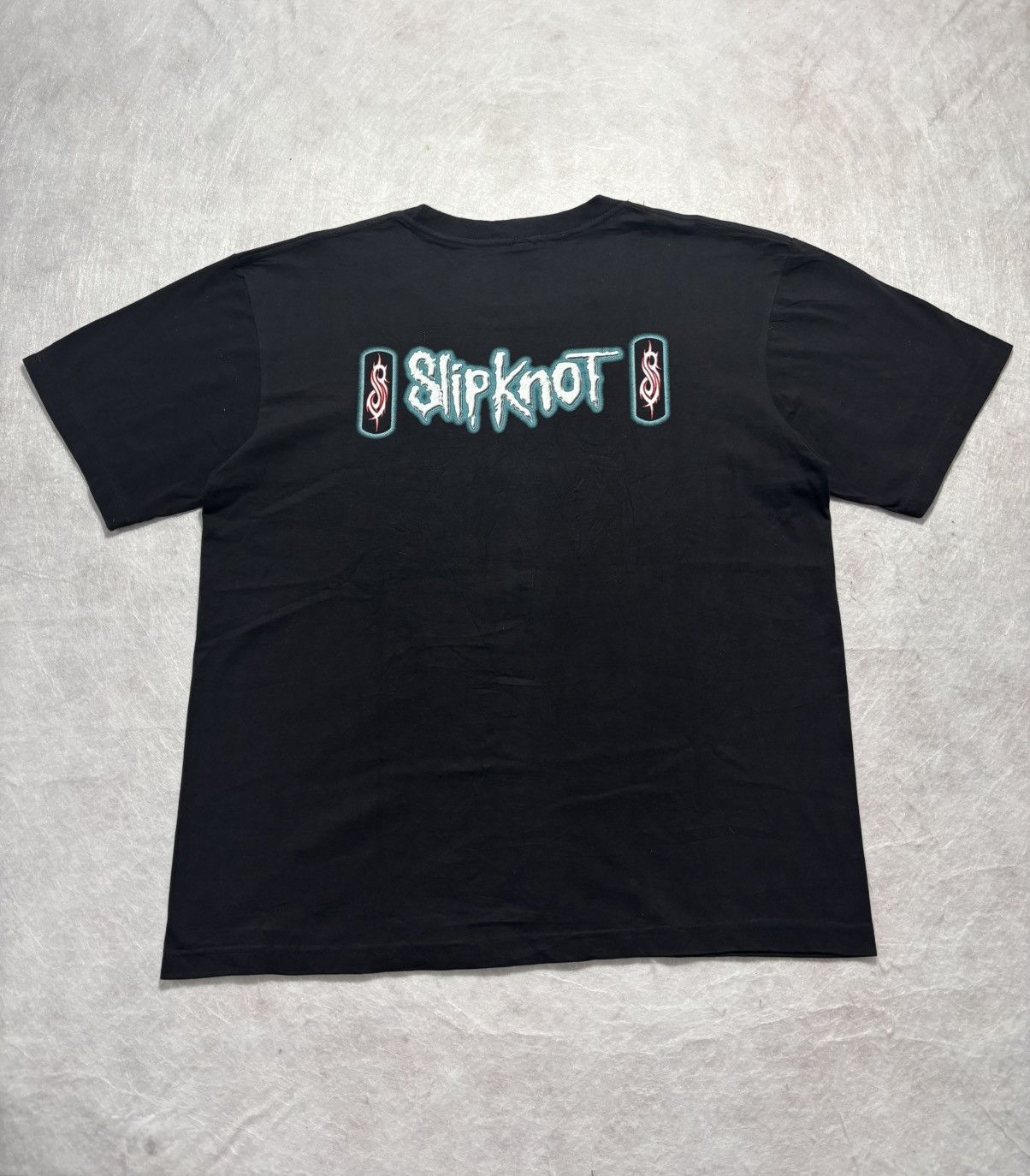 Band Tees Vintage 90’s Slipknot Face Jordison Tshirt Size US XL / EU 56 / 4 - 2 Thumbnail