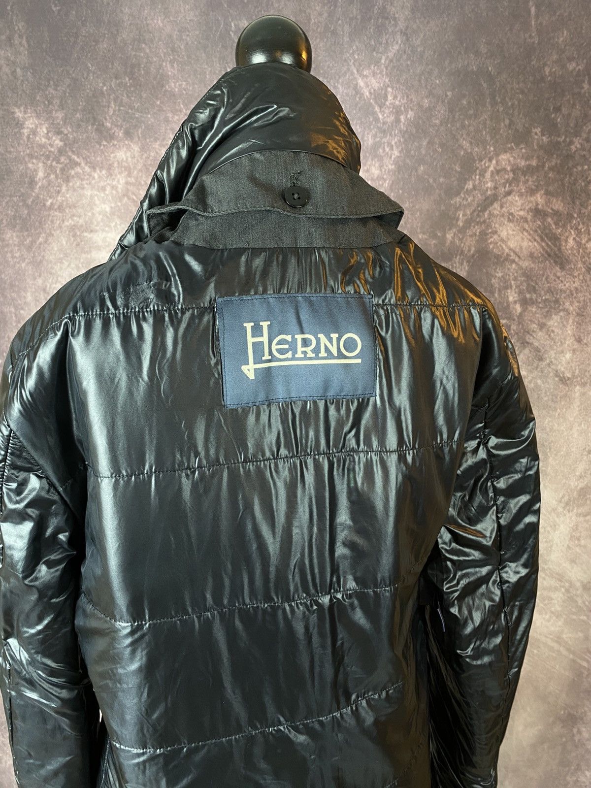 Herno Herno double breasted Insulated Coat Jacket Size: 46 Size US S / EU 44-46 / 1 - 14 Thumbnail