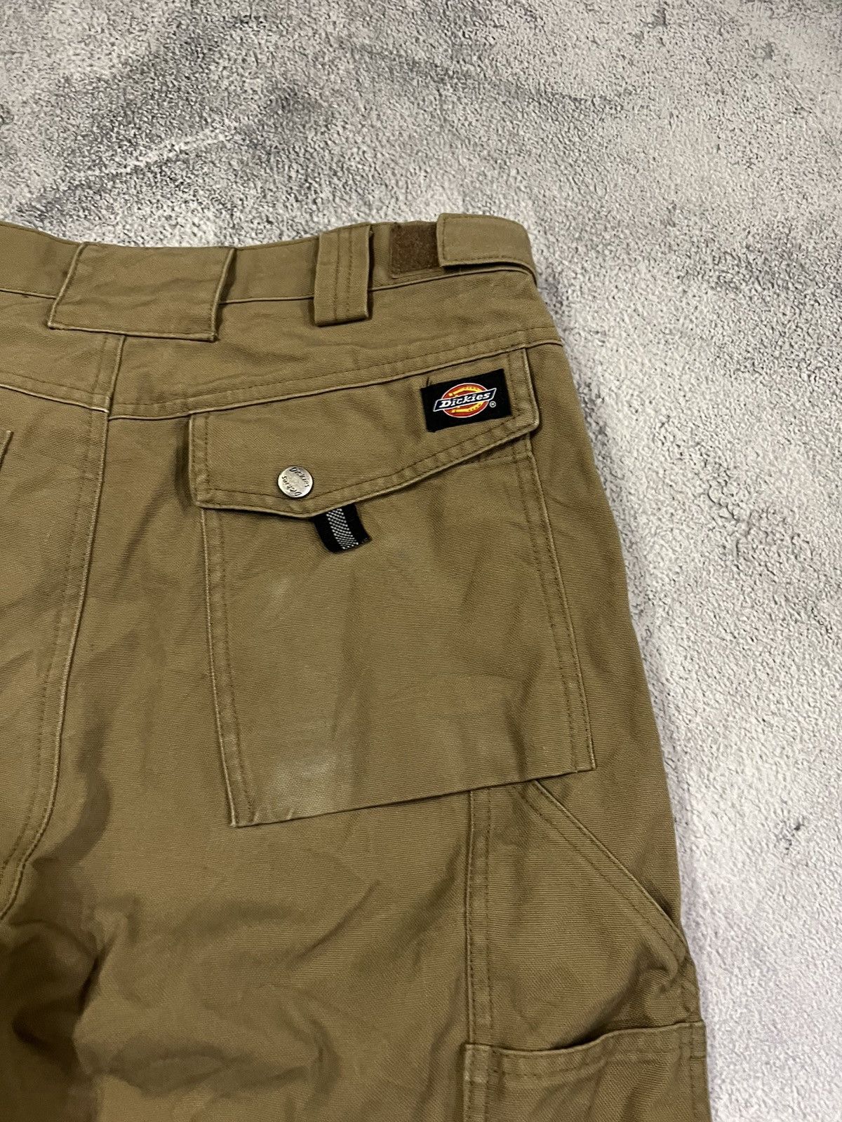 Dickies × Vintage Vintage Y2k Dickies Thrashed Faded Work Multi Pocket Jeans Size US 30 / EU 46 - 15 Thumbnail