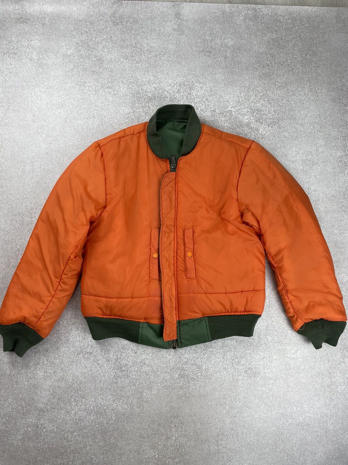Vintage Vintage Flyer’s Man Intermediate MA-1 Bomber Jacket Size US M / EU 48-50 / 2 - 16 Thumbnail