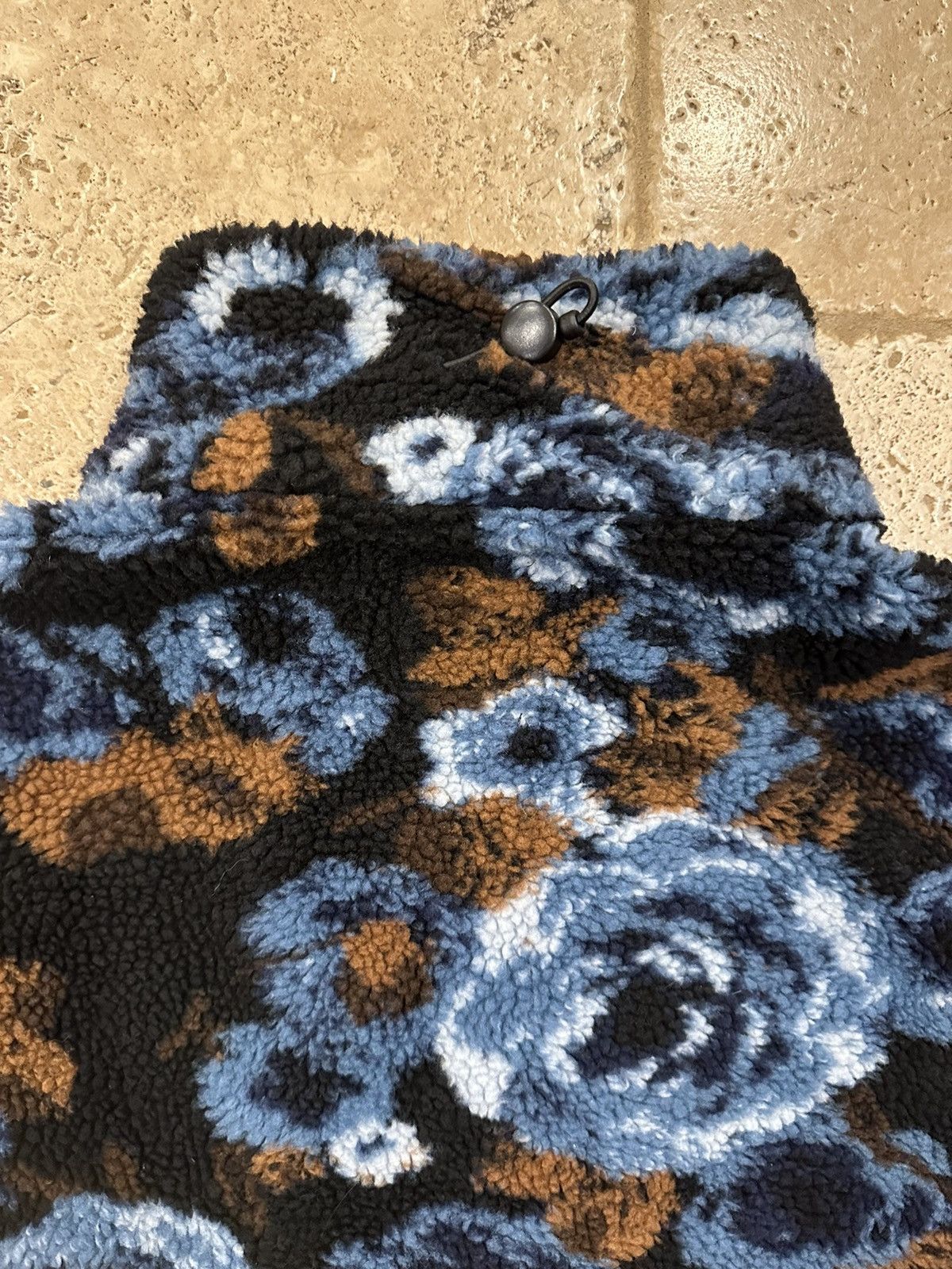 Martine Rose × Napapijri Martine Rose x Napapijri AW18 Blue Jacquard Floral Fleece Size US M / EU 48-50 / 2 - 12 Thumbnail