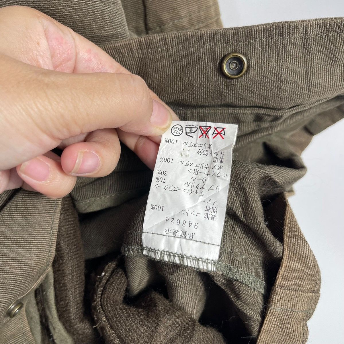 Vintage Cartwo Olive Military Parka Sherpa Lined Hooded Field Jacket Size US S / EU 44-46 / 1 - 8 Thumbnail