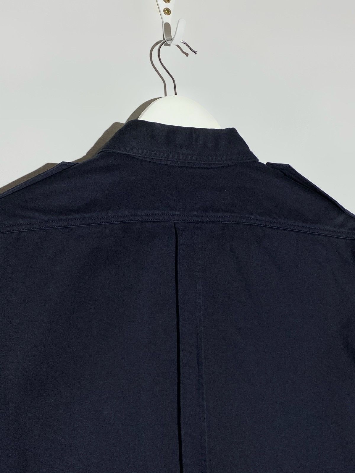 Burberry Burberry Brit Pockets Button Up Shirt Midnight Blue Size US L / EU 52-54 / 3 - 8 Thumbnail