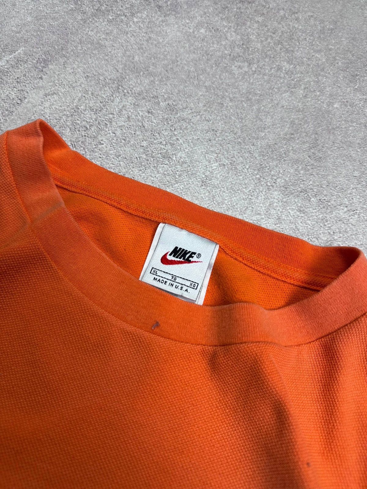 Nike Vintage Nike Swoosh Made In USA Boxy T-shirt XL Size US XL / EU 56 / 4 - 5 Thumbnail