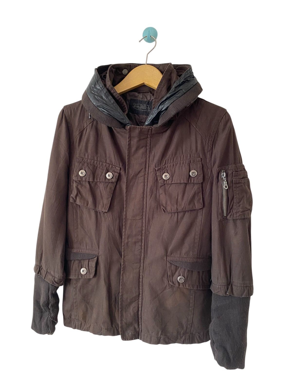 GOSTAR DE FUGA × If Six Was Nine × Von Dutch Von Dutch Multi Pocket Jacket Hooded Bono Style Size US M / EU 48-50 / 2 - 2 Thumbnail