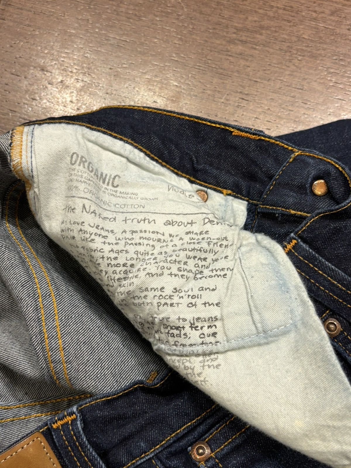 Nudie Jeans Nudie Denim Jeans Size US 31 - 4 Thumbnail