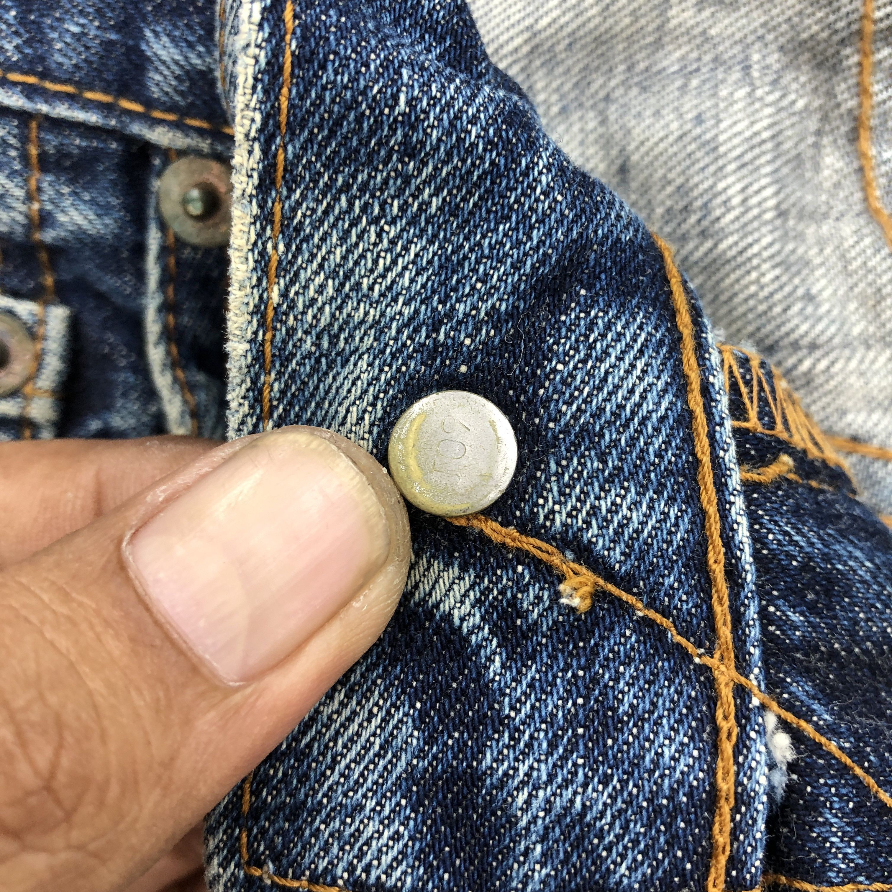 Levi's Vintage 90s Levi's Selvedge Jeans Levis 502 Distressed Denim Size 26" / US 2 / IT 38 - 7 Thumbnail