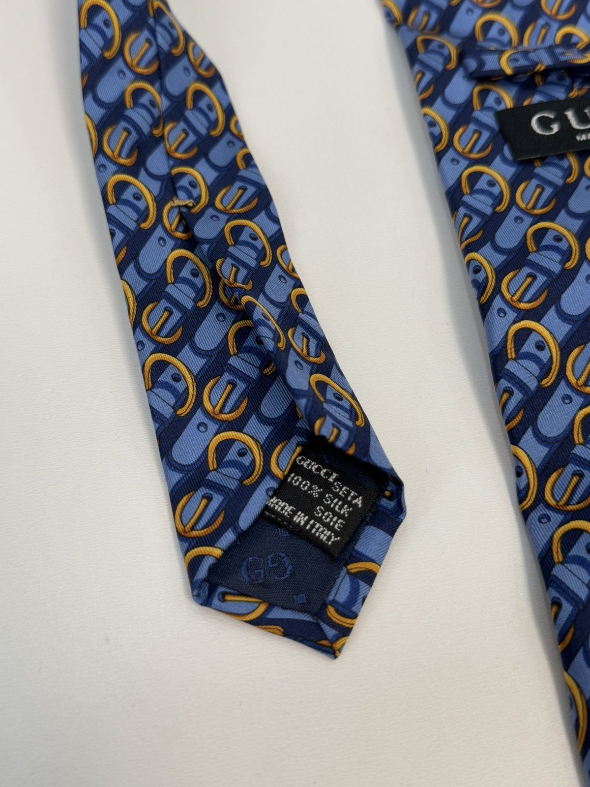 Gucci Rere! Vintage Gucci Tie Size ONE SIZE - 6 Thumbnail