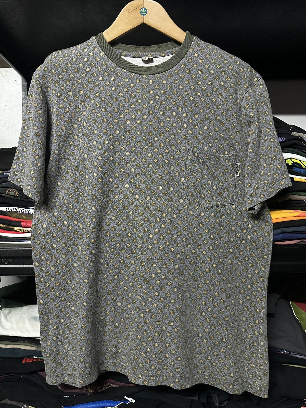 Stussy Rare Vintage 80s Stussy Polka Dot Pocket Tee Size US L / EU 52-54 / 3 - 1 Thumbnail