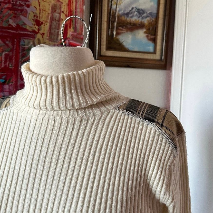 Other josephine chause cream white knit turtleneck sweater Size S / US 4 / IT 40 - 2 Thumbnail