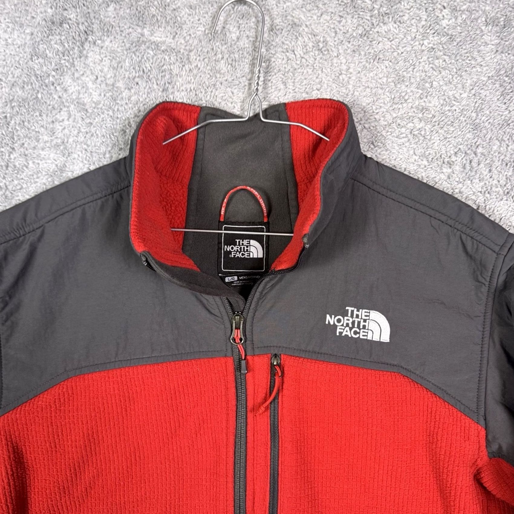 The North Face The North Face Jacket Mens L Dualie Grid Fleece Full Zip Tech Softshell Vintage Size US L / EU 52-54 / 3 - 4 Thumbnail