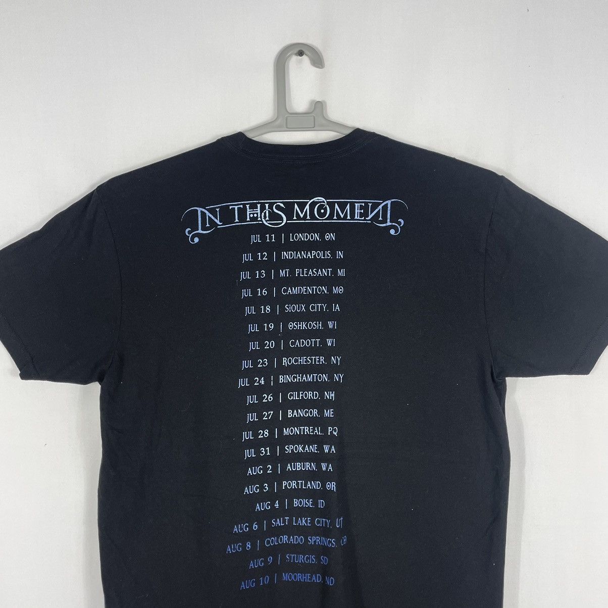 Band Tees × Vintage 🔥Rare🔥In This Moment America Metal Rock Band Promo Tour ztee Size US L / EU 52-54 / 3 - 5 Thumbnail