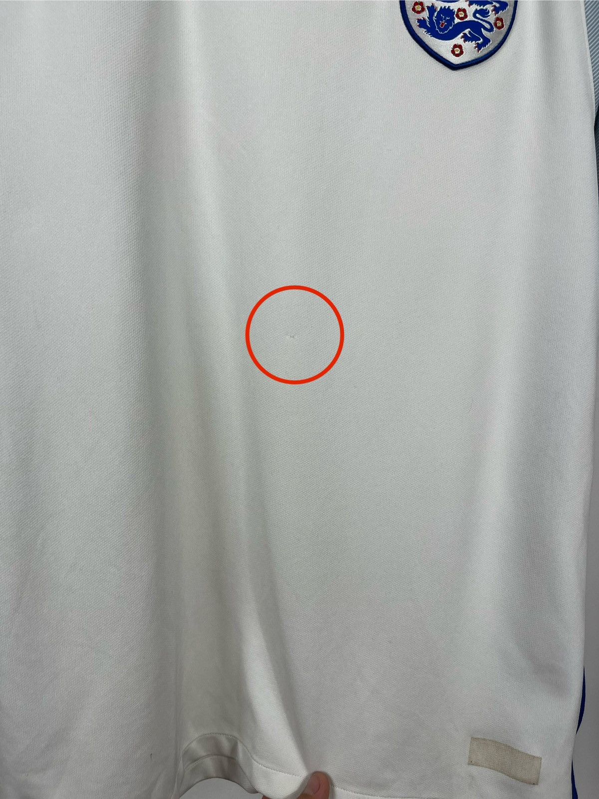 Nike Nike England Home Jersey 2016 Euro Dri-Fit Size M Size US M / EU 48-50 / 2 - 4 Thumbnail