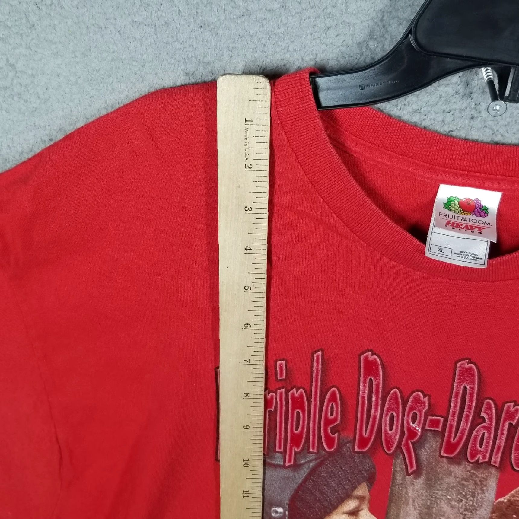 Vintage VINTAGE A Christmas Story Movie T-Shirt Tee XL Red Graphic Print 80s Christmas Mens Size US XL / EU 56 / 4 - 5 Thumbnail