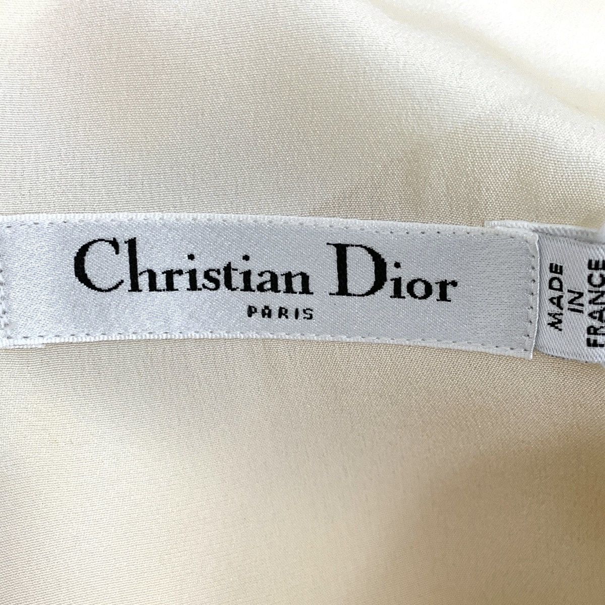 Dior Dior Beige Wool Crew Neck Long Sleeve Dress K26WX Size S / US 4 / IT 40 - 5 Thumbnail