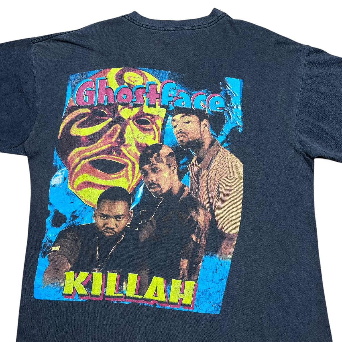 Rap Tees Vtg 1990s Ghostface Killah Ironman Wu Tang Clan Rap T-Shirt Size US XL / EU 56 / 4 - 13 Thumbnail