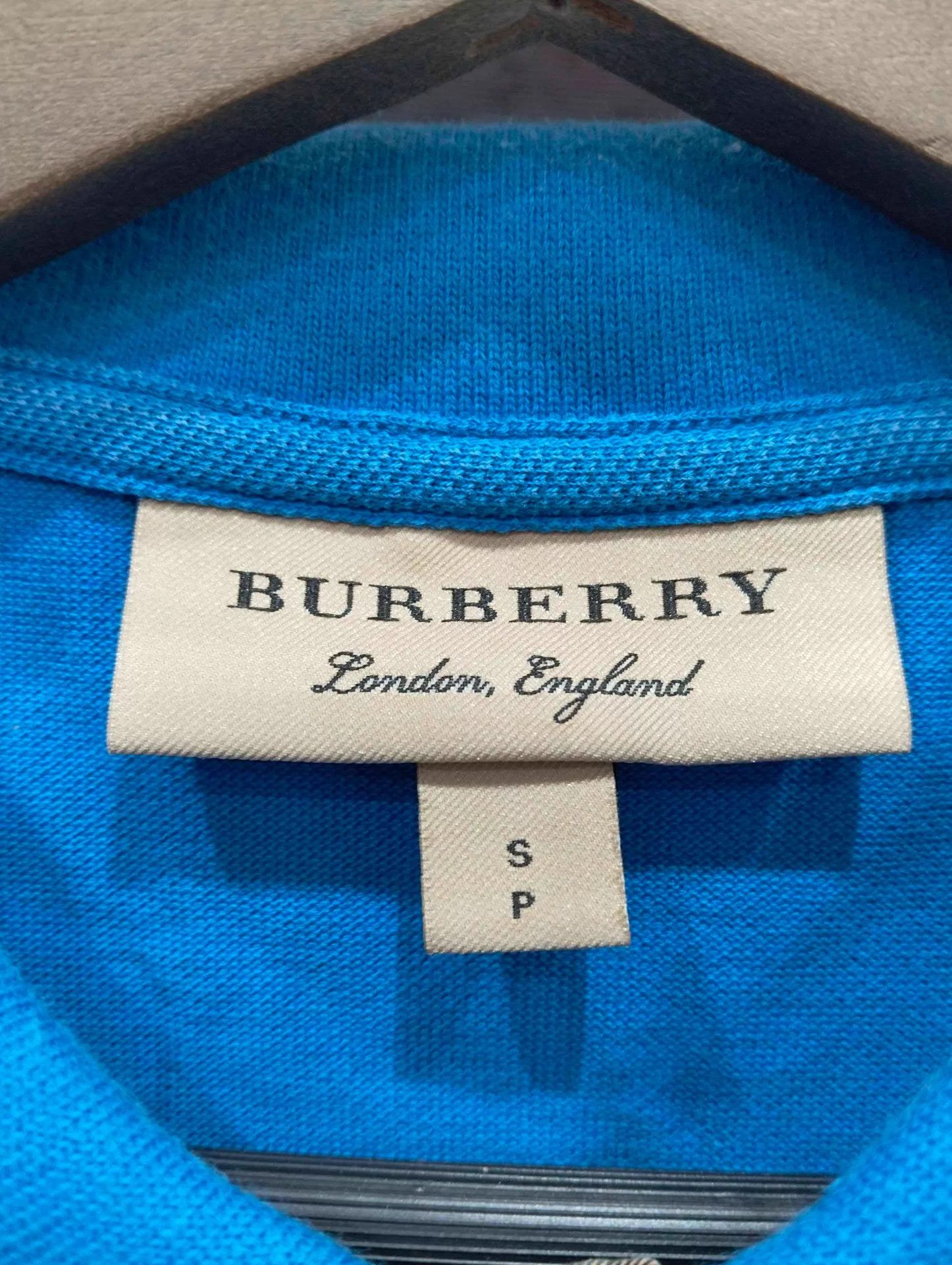Burberry Burberry Gray Embroidered Polo Shirt Size S Size US S / EU 44-46 / 1 - 4 Thumbnail