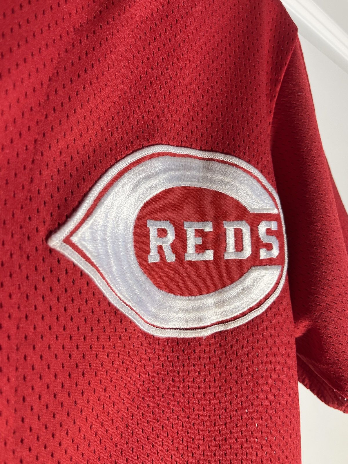 MLB Vintage 80s MLB Cincinnati Reds Jersey Size US M / EU 48-50 / 2 - 2 Thumbnail