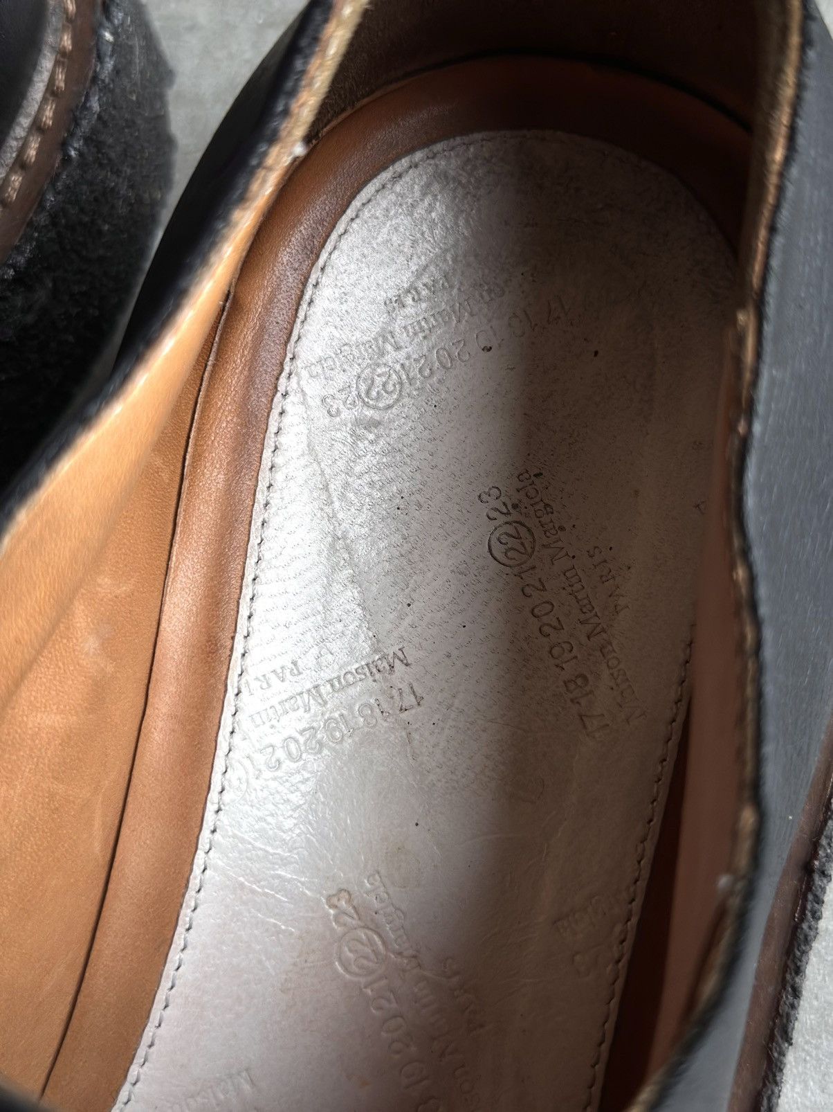 Maison Margiela AW14 CREPE SOLE DERBY SHOES Size US 10 / EU 43 - 9 Thumbnail