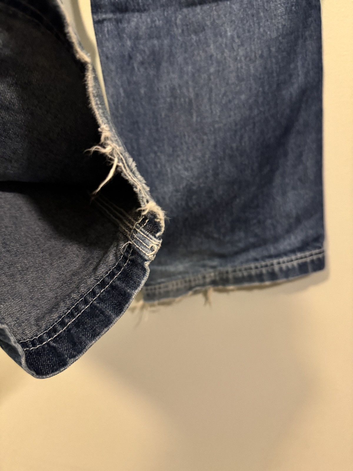 Vintage Y2K Tommy Jeans Baggy Wide Leg Faded Skater Jeans ERD Grunge Size US 31 - 8 Thumbnail
