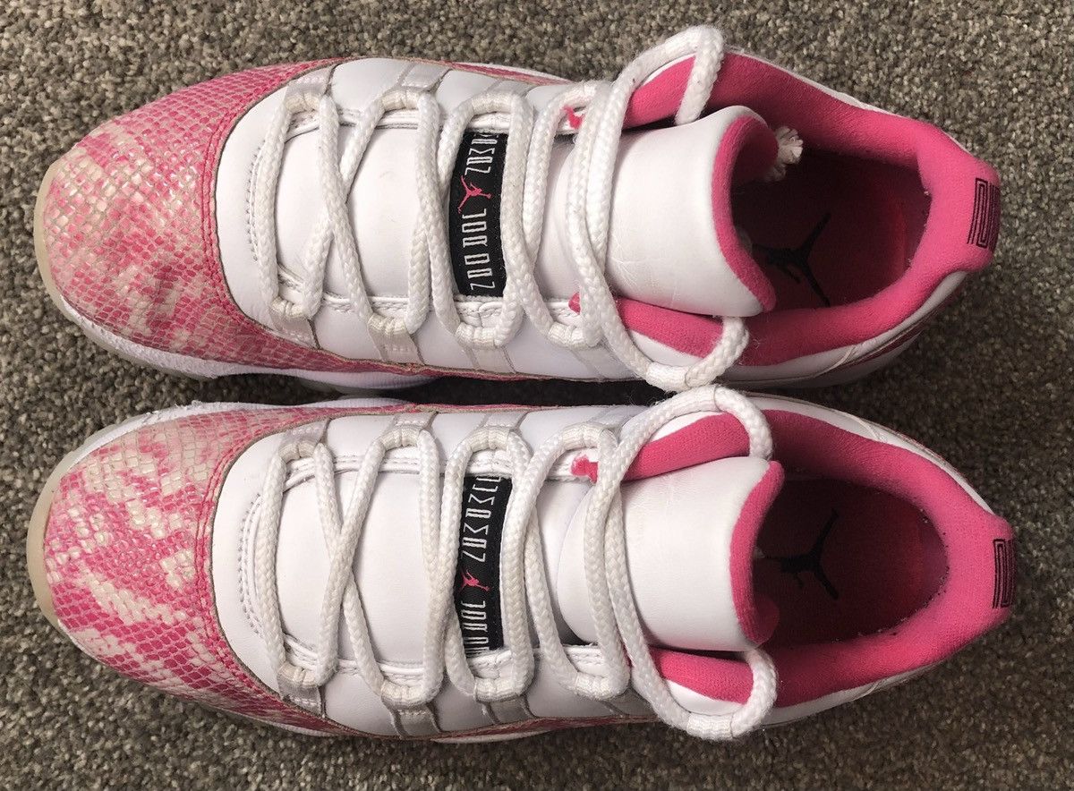 Jordan Brand Air Jordan 11 Retro Pink Snakeskin – Women’s Size 9 Size US 9 / EU 42 - 8 Thumbnail