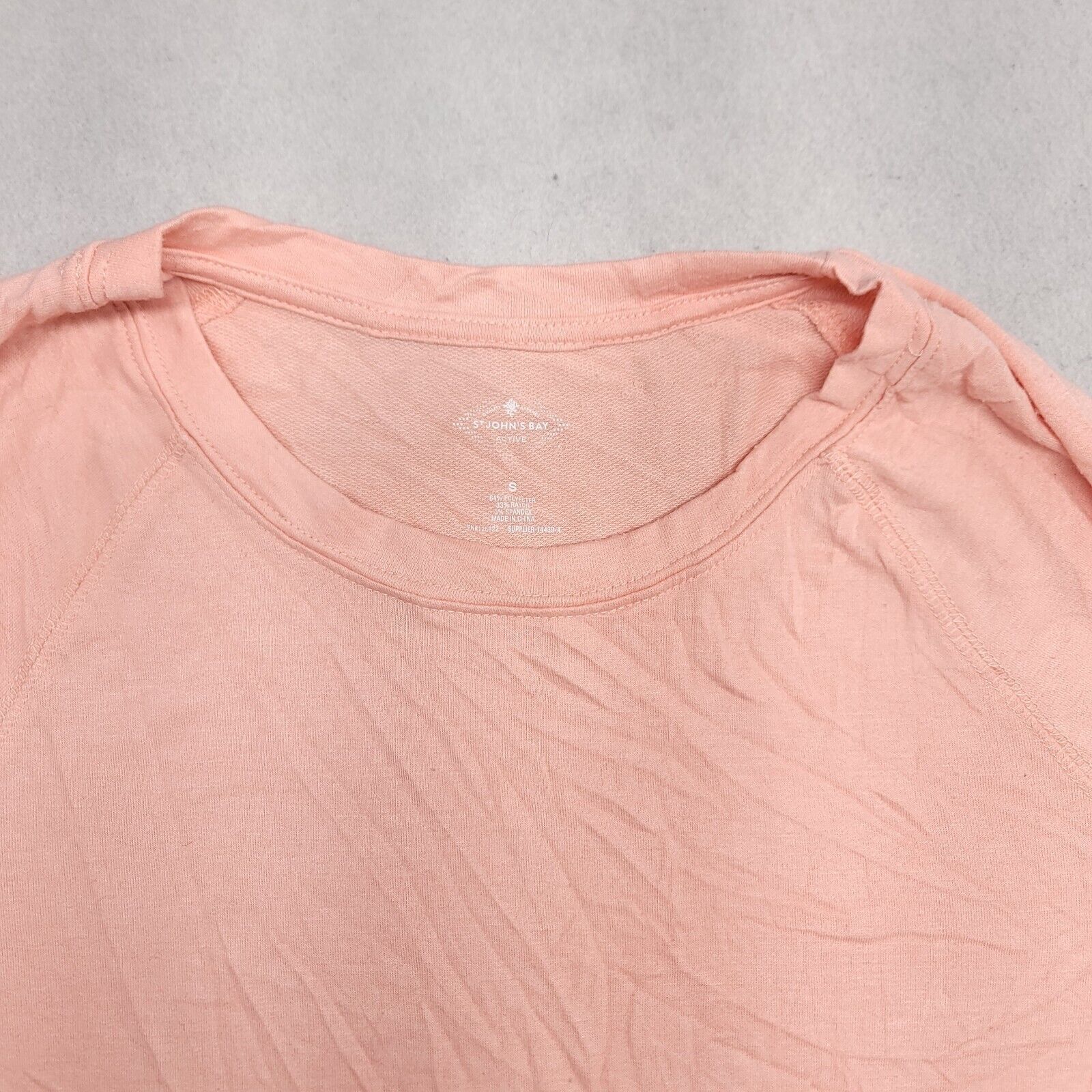 St. Johns Bay St Johns Bay Casual Pullover T Shirt Womens Size Small Pink Size S / US 4 / IT 40 - 1 Thumbnail
