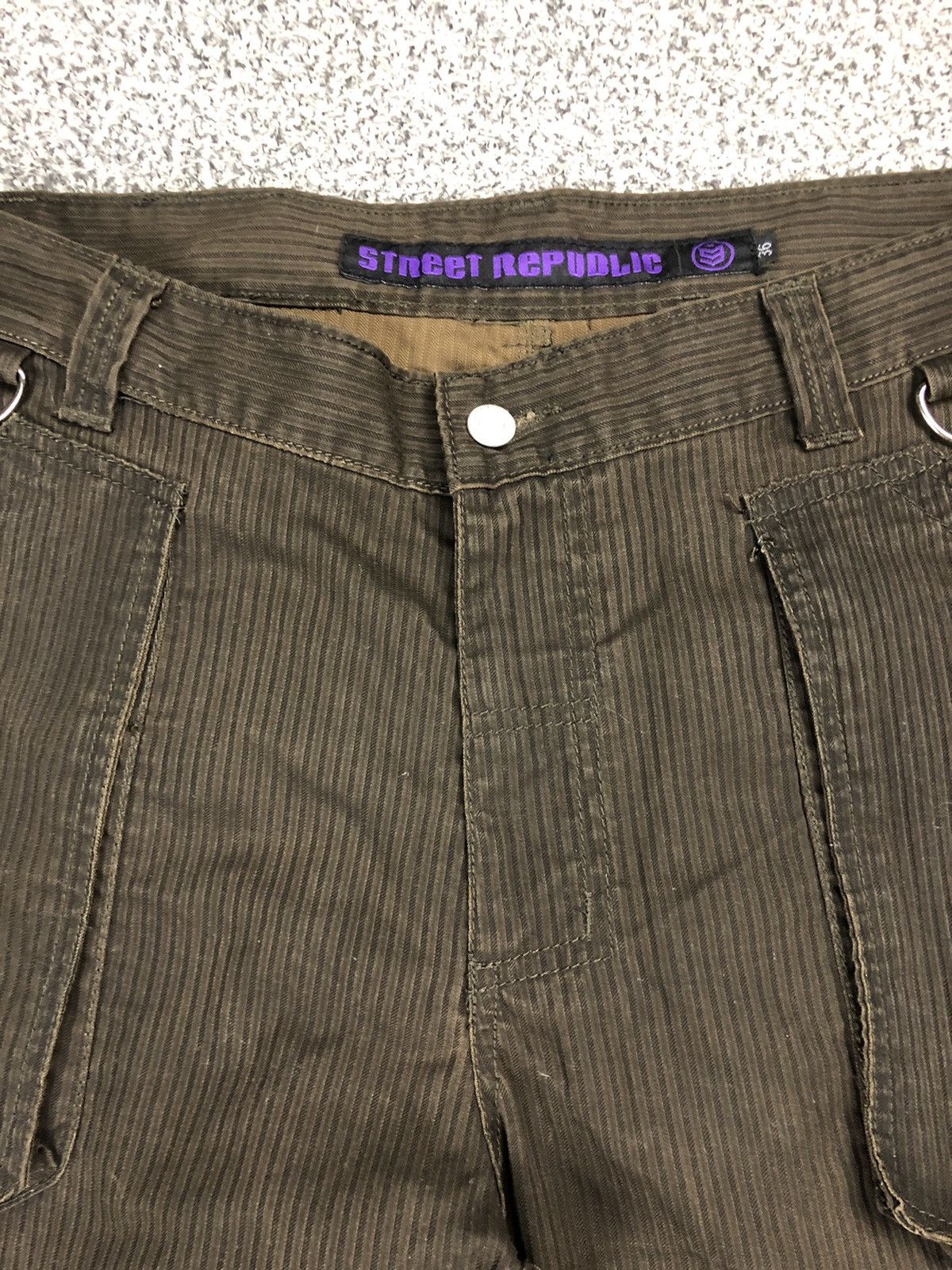 Japanese Brand Vintage Crazy Street Republic Punk Bondage Cargopants Size US 36 / EU 52 - 6 Thumbnail