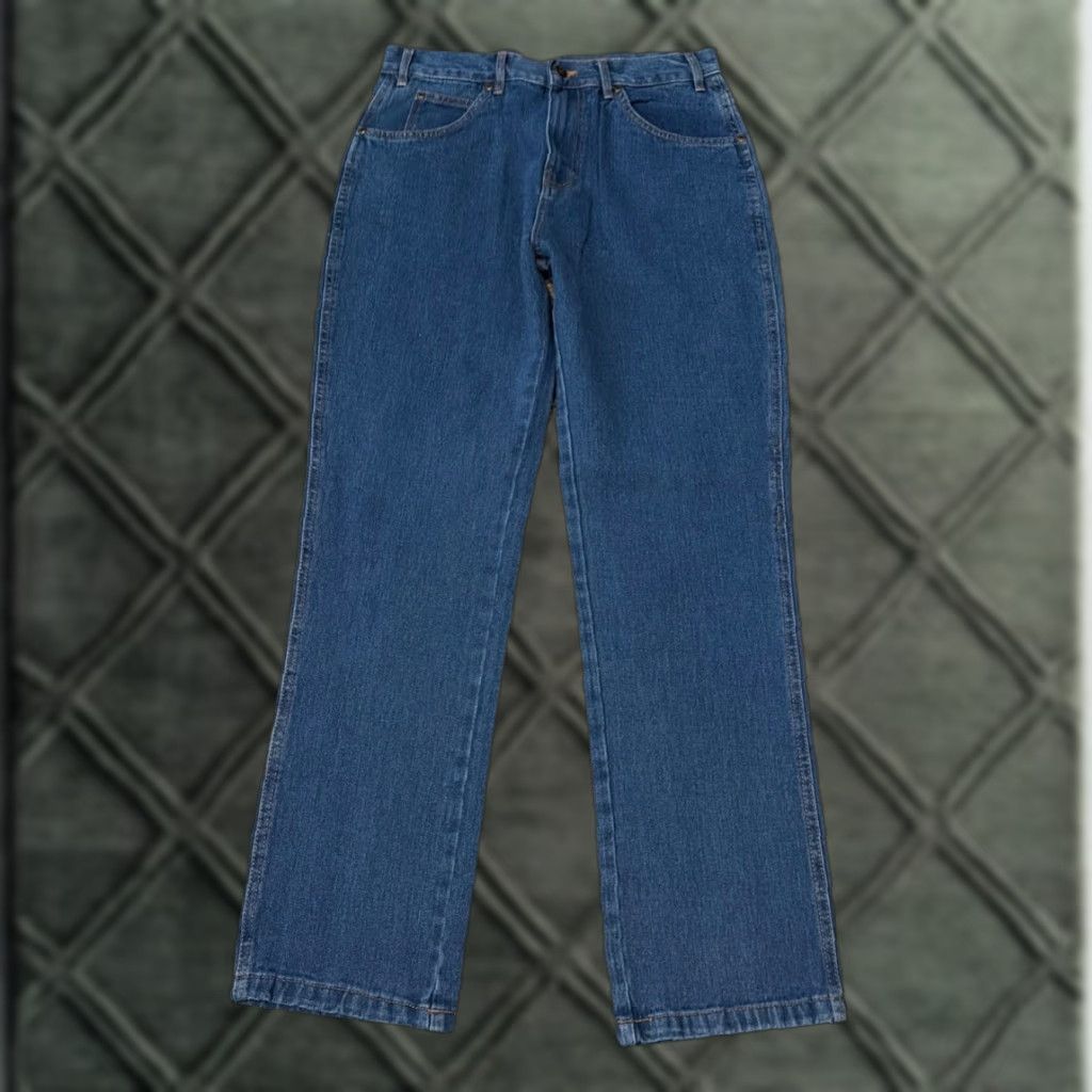 Denime VINTAGE Mission Ridge Denim Jeans Straight Blue 80s 32x32 Men Regular 32 Inseam Boys? Womens? Wait. ?>> Size US 32 / EU 48 - 1 Thumbnail
