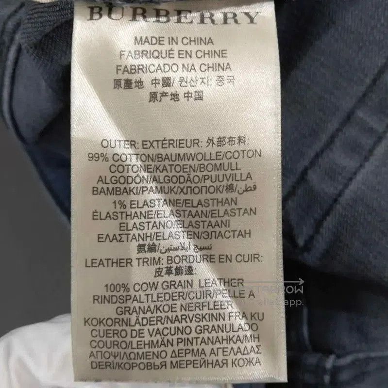 Burberry Burberry Casual Dark Blue Cotton Pants. Size US 34 / EU 50 - 5 Thumbnail