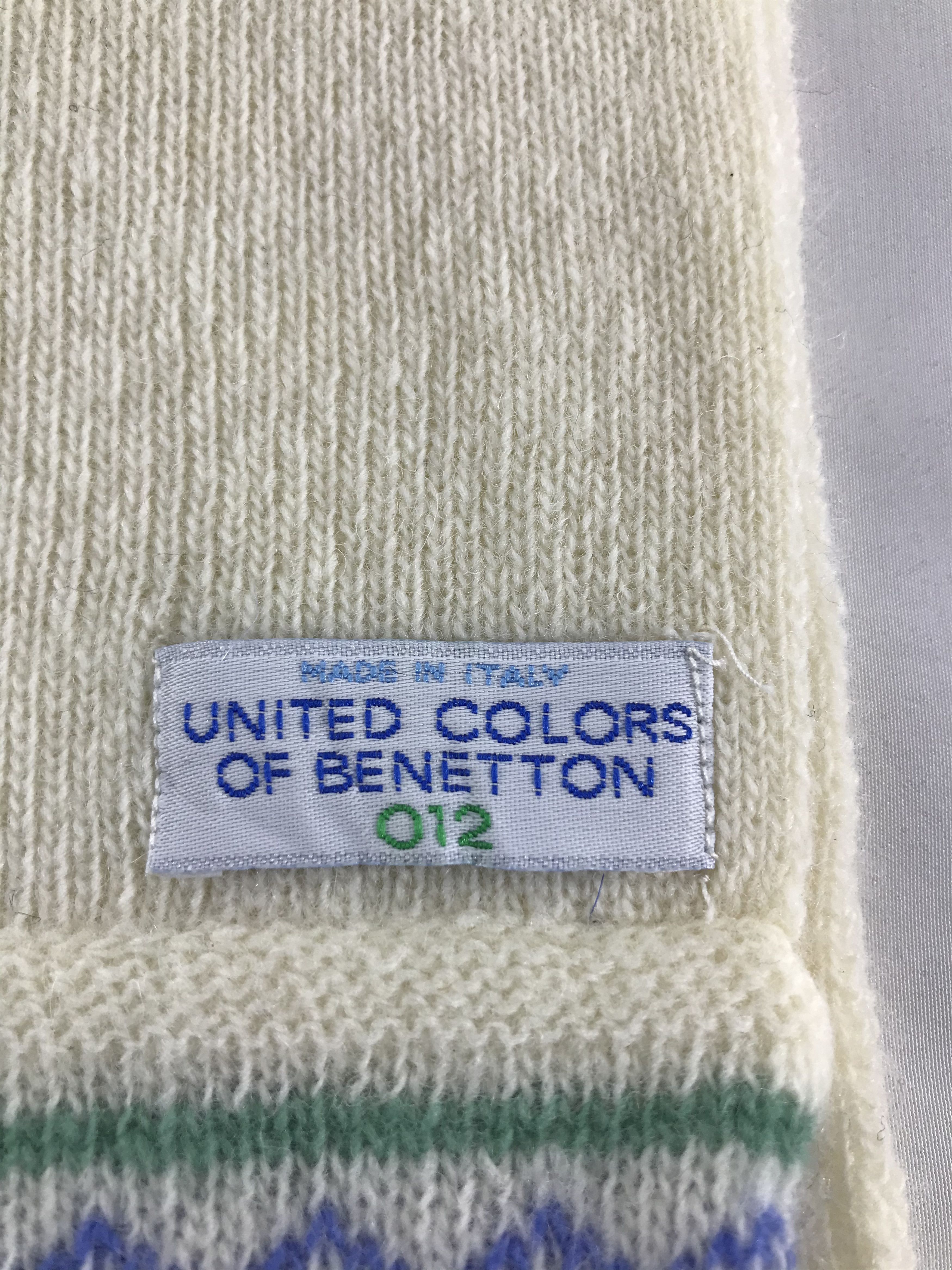 United Colors of Benetton Wool Scarf Muffler V251
